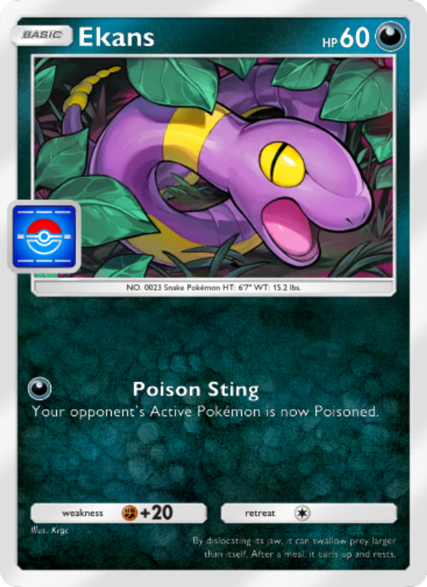 Ekans 056/100 — Promos-A (English Pokémon TCG card)