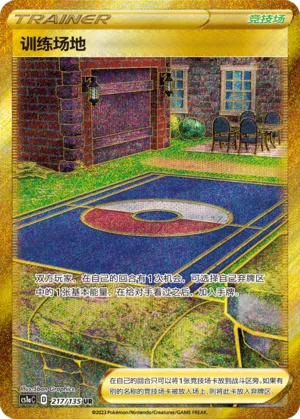 Training Court 217 — Dynamax Clash (Thunder) (Chinese Pokémon TCG card)