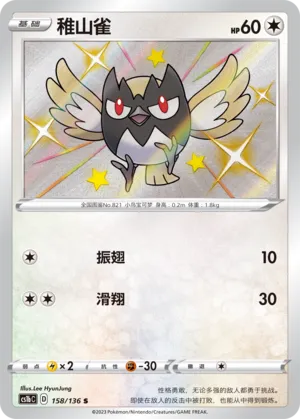Rookidee 158 — Dynamax Clash (Flame) (Chinese Pokémon TCG card)