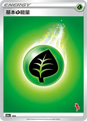 Grass Energy NO/054 — Family Pokémon Trading Card Game (Chinese Pokémon TCG card)