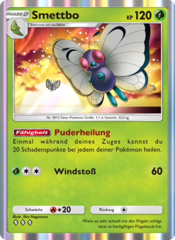 Smettbo 007 — Genetic Apex (German Pokémon TCG card)