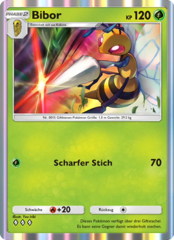 Bibor 010 — Genetic Apex (German Pokémon TCG card)