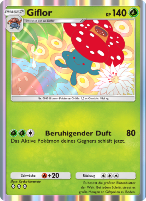 Giflor 013 — Genetic Apex (German Pokémon TCG card)