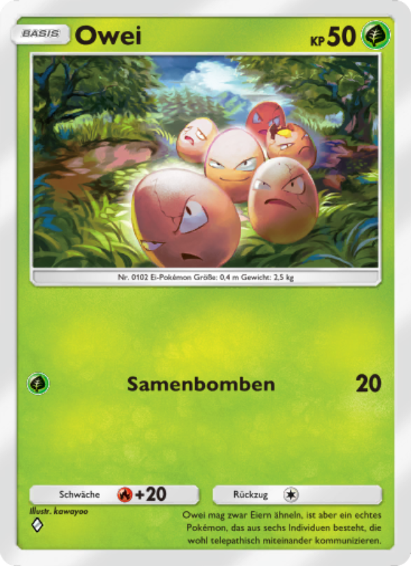 Owei 021 — Genetic Apex (German Pokémon TCG card)
