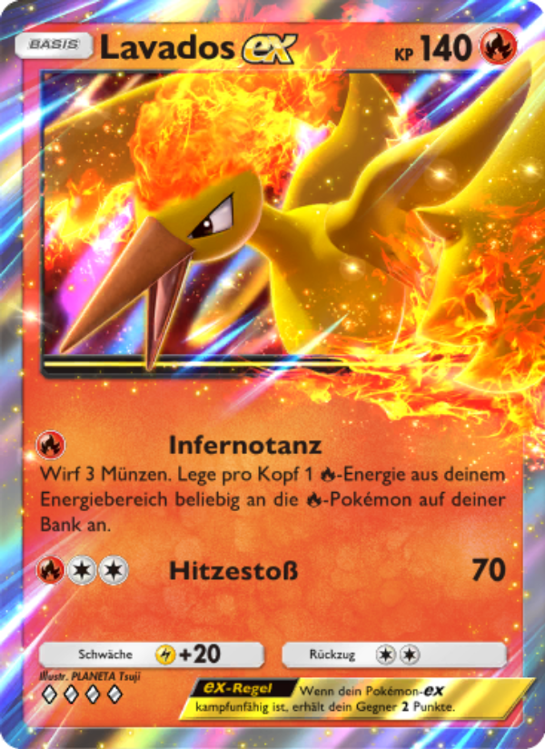 Lavados-ex 047 — Genetic Apex (German Pokémon TCG card)