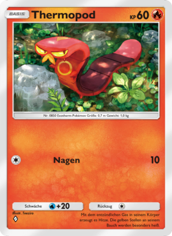 Thermopod 051 — Genetic Apex (German Pokémon TCG card)