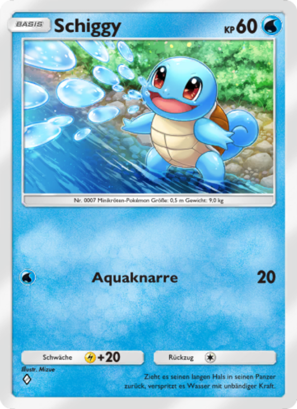 Schiggy 053 — Genetic Apex (German Pokémon TCG card)