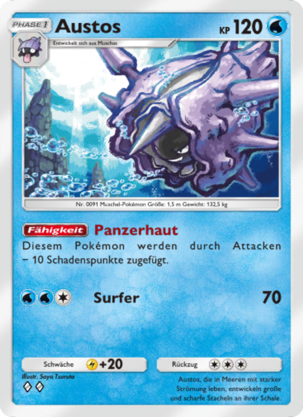 Austos 067 — Genetic Apex (German Pokémon TCG card)
