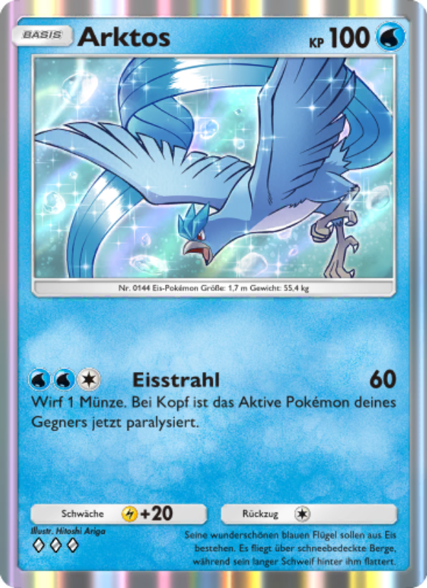 Arktos 083 — Genetic Apex (German Pokémon TCG card)