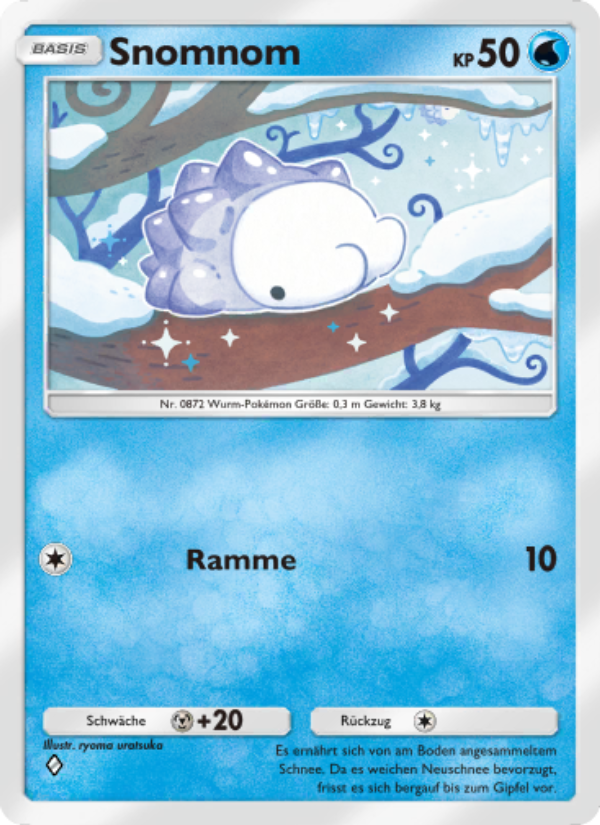 Snomnom 092 — Genetic Apex (German Pokémon TCG card)
