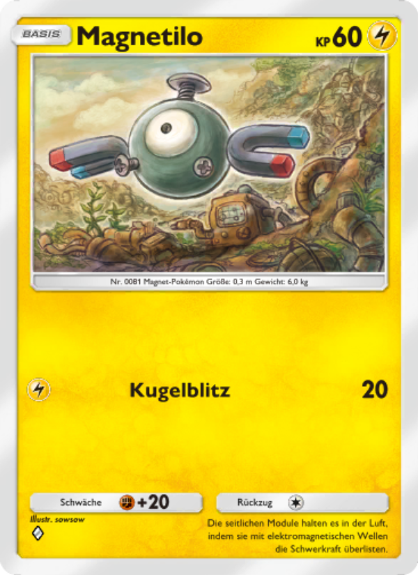 Magnetilo 097 — Genetic Apex (German Pokémon TCG card)
