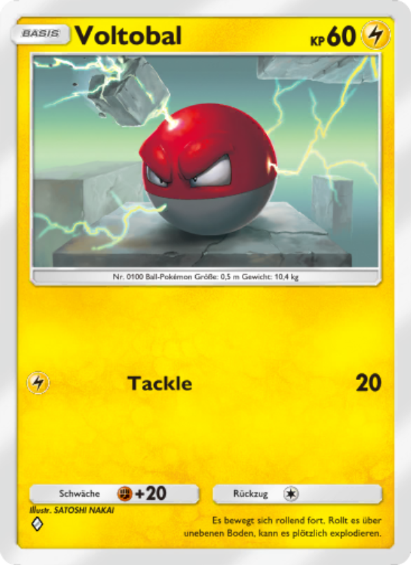 Voltobal 099 — Genetic Apex (German Pokémon TCG card)