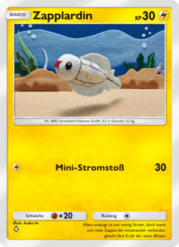 Zapplardin 107 — Genetic Apex (German Pokémon TCG card)