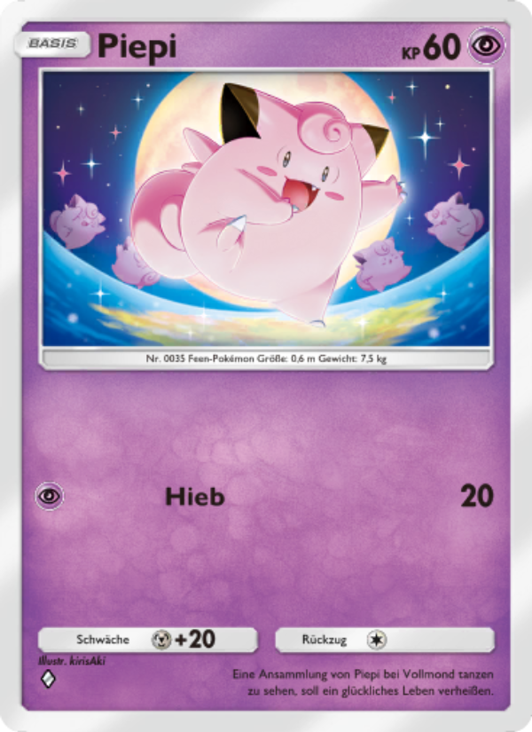 Piepi 113 — Genetic Apex (German Pokémon TCG card)