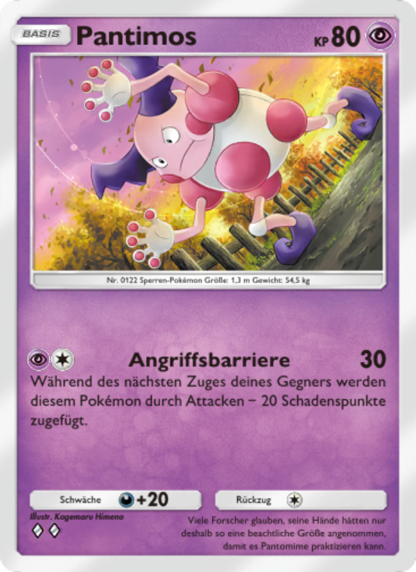 Pantimos 126 — Genetic Apex (German Pokémon TCG card)