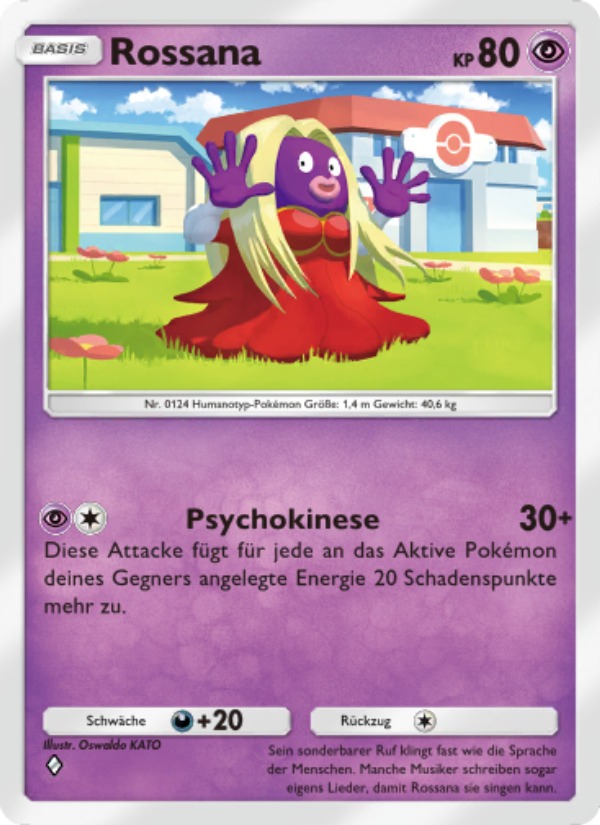 Rossana 127 — Genetic Apex (German Pokémon TCG card)