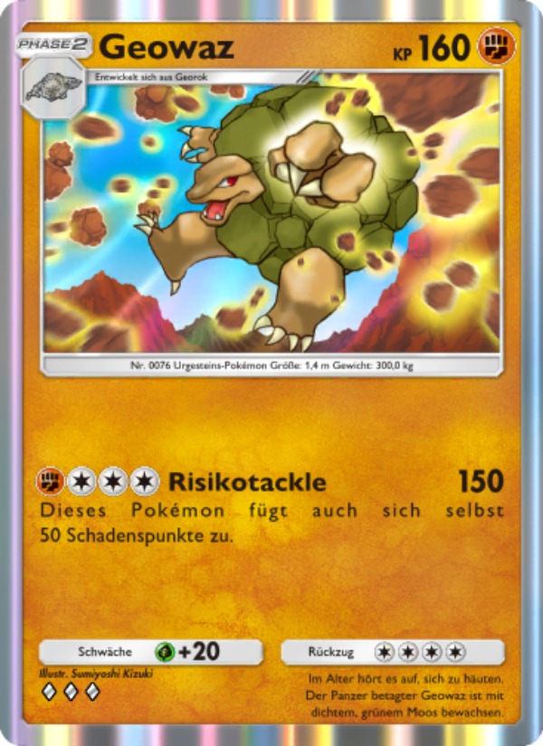 Geowaz 149 — Genetic Apex (German Pokémon TCG card)