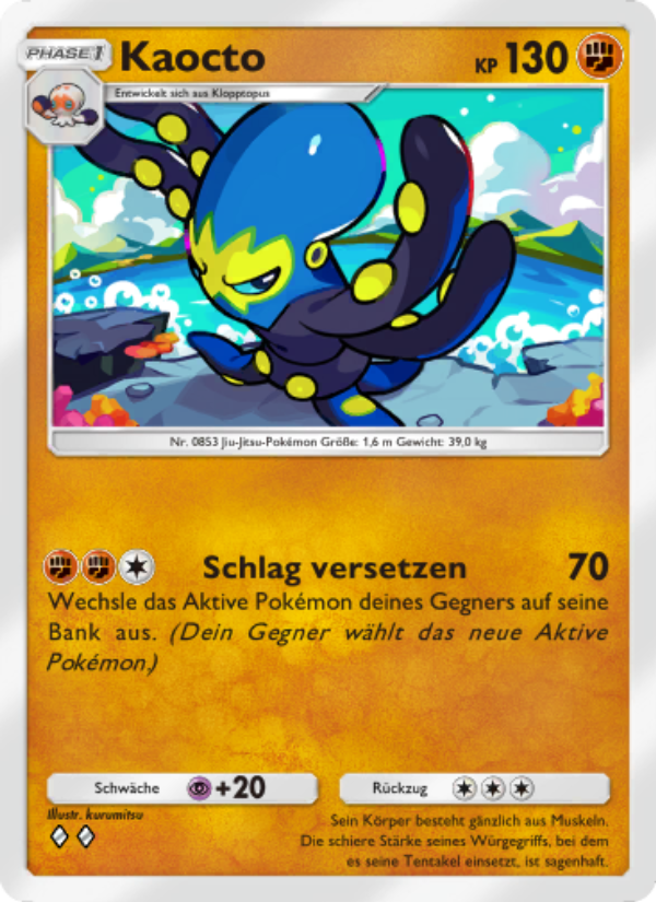 Kaocto 163 — Genetic Apex (German Pokémon TCG card)