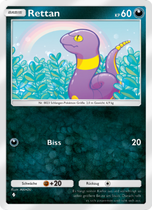 Rettan 164 — Genetic Apex (German Pokémon TCG card)