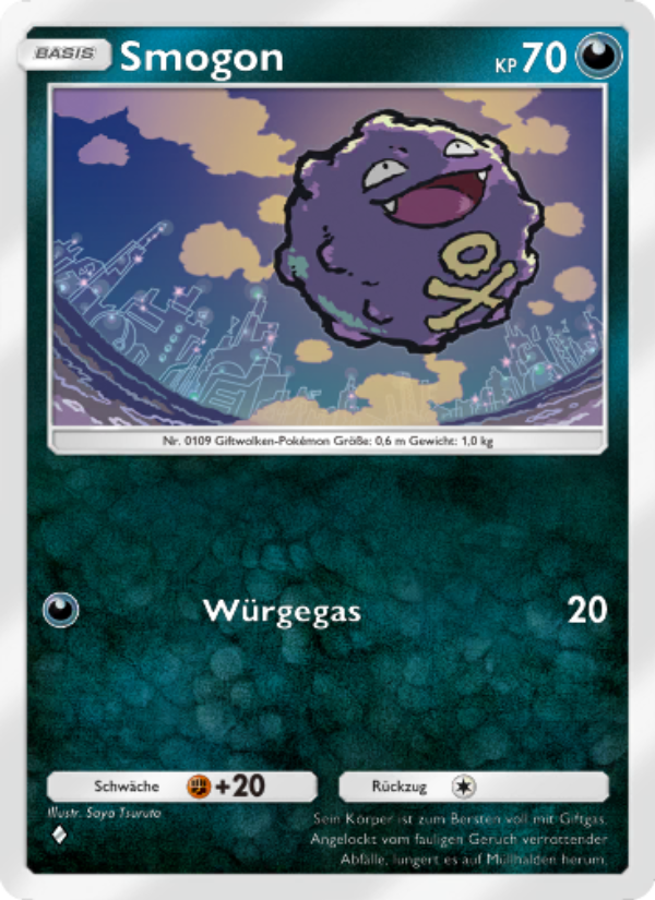 Smogon 176 — Genetic Apex (German Pokémon TCG card)