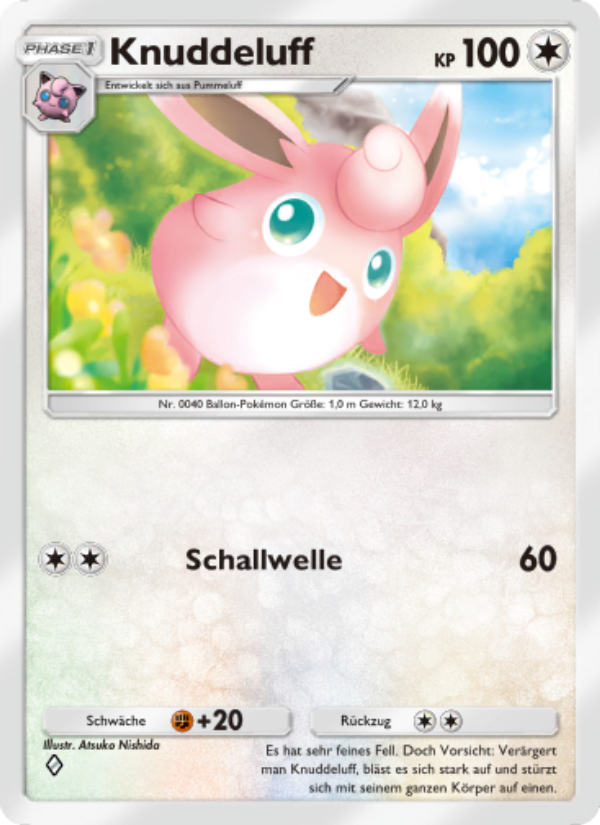 Knuddeluff 194 — Genetic Apex (German Pokémon TCG card)