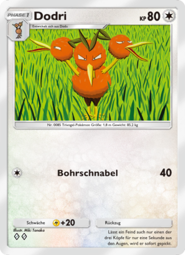 Dodri 200 — Genetic Apex (German Pokémon TCG card)