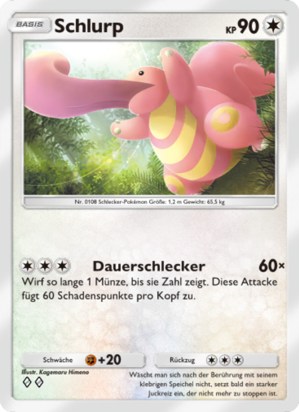 Schlurp 201 — Genetic Apex (German Pokémon TCG card)