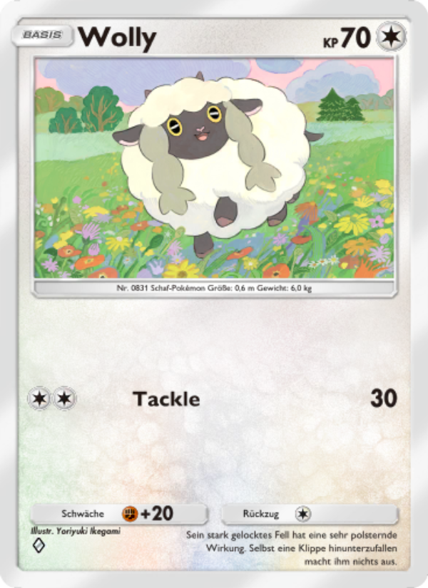 Wolly 214 — Genetic Apex (German Pokémon TCG card)