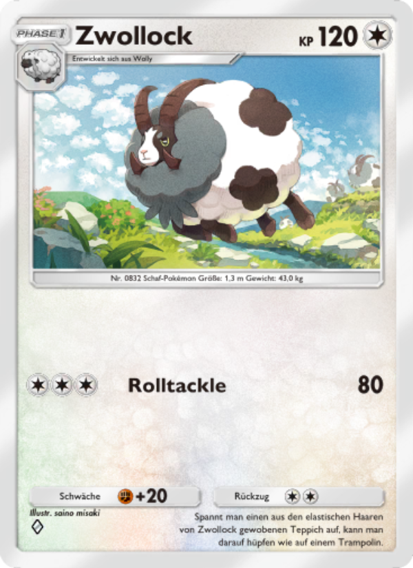 Zwollock 215 — Genetic Apex (German Pokémon TCG card)