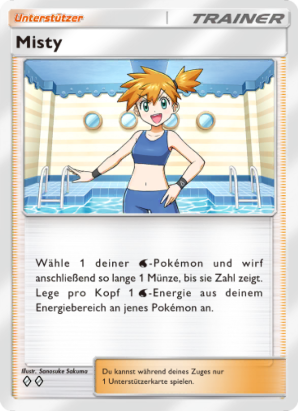 Misty 220 — Genetic Apex (German Pokémon TCG card)