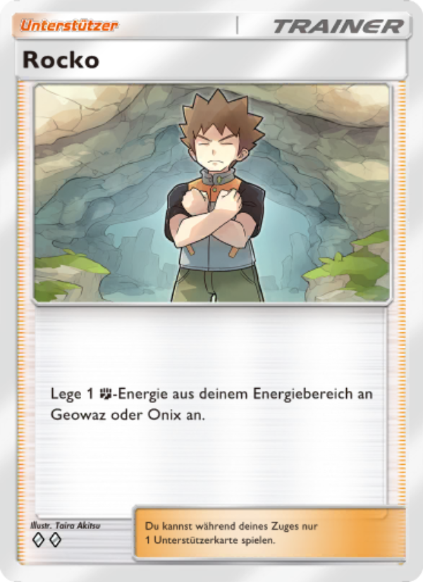 Rocko 224 — Genetic Apex (German Pokémon TCG card)