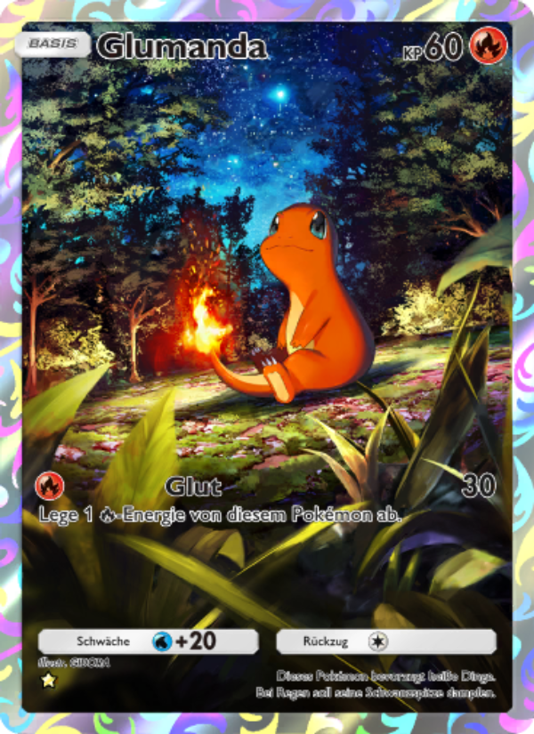 Glumanda 230 — Genetic Apex (German Pokémon TCG card)