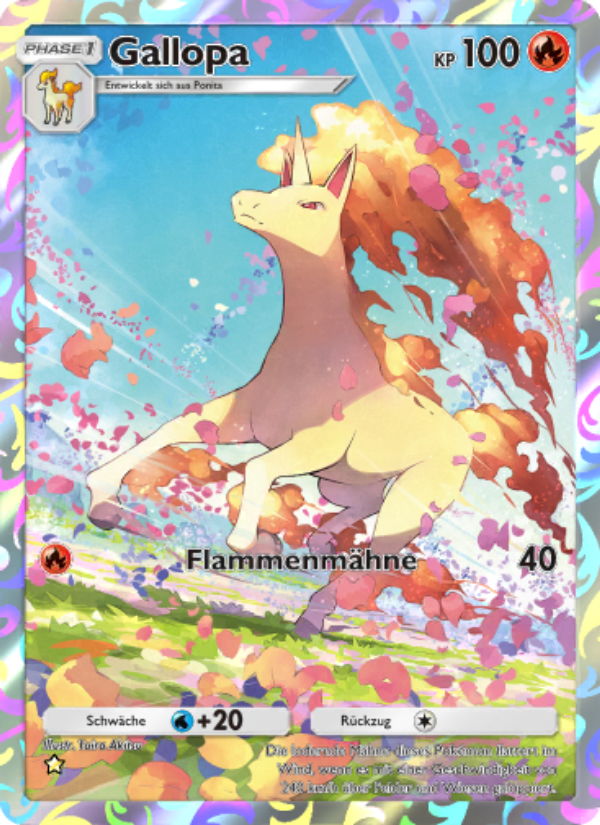 Gallopa 231 — Genetic Apex (German Pokémon TCG card)