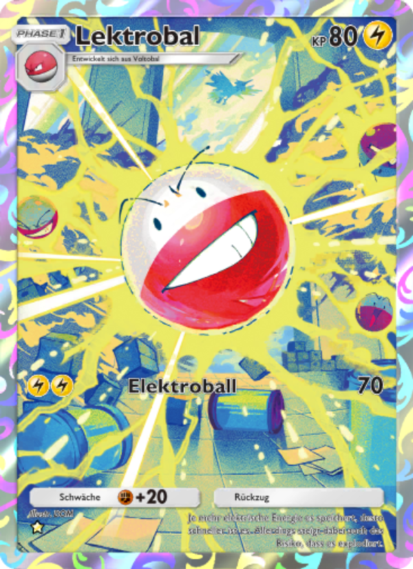 Lektrobal 235 — Genetic Apex (German Pokémon TCG card)