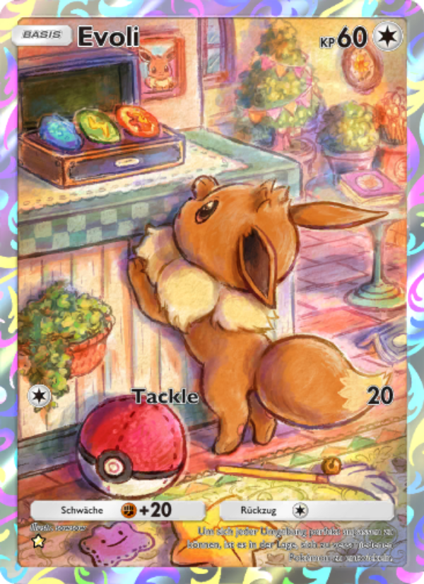 Evoli 248 — Genetic Apex (German Pokémon TCG card)