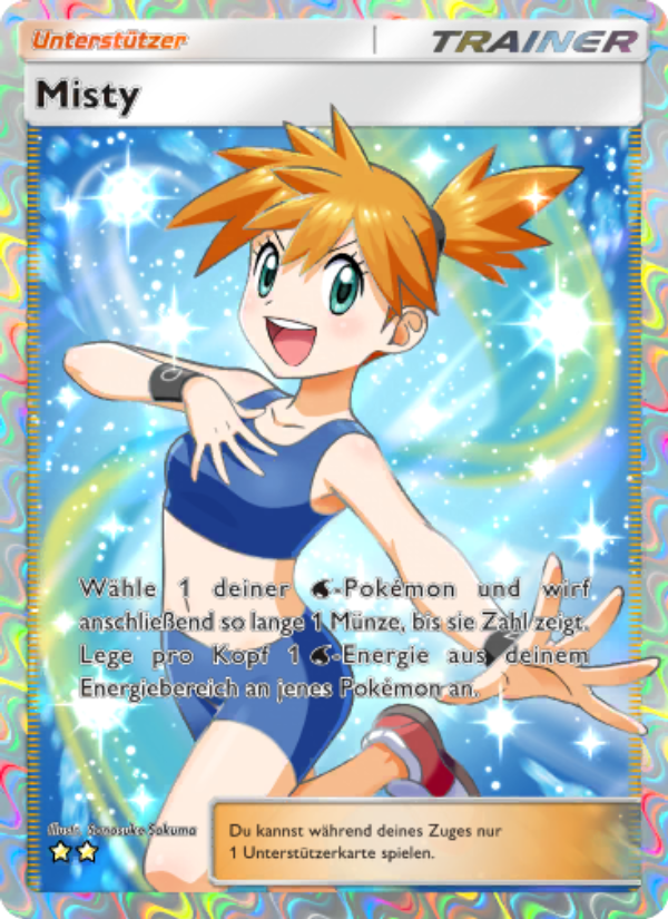 Misty 267 — Genetic Apex (German Pokémon TCG card)