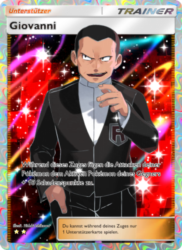 Giovanni 270 — Genetic Apex (German Pokémon TCG card)