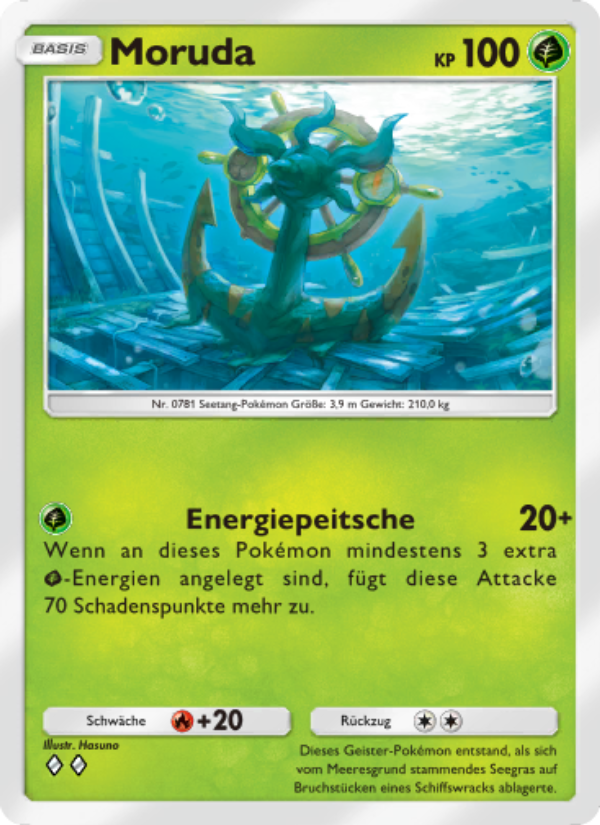 Moruda 009 — Mythical Island (German Pokémon TCG card)