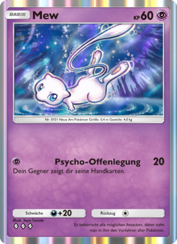 Mew 031 — Mythical Island (German Pokémon TCG card)