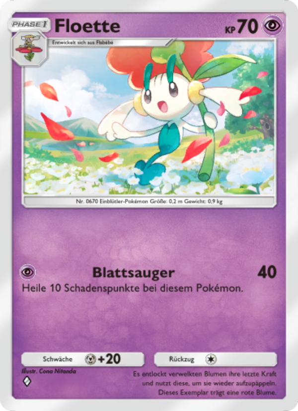Floette 037 — Mythical Island (German Pokémon TCG card)