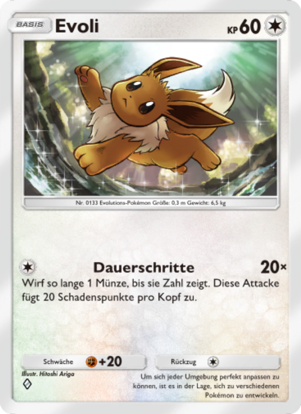 Evoli 061 — Mythical Island (German Pokémon TCG card)