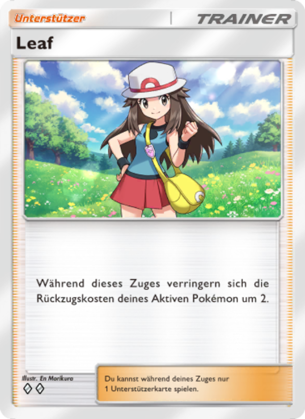 Leaf 068 — Mythical Island (German Pokémon TCG card)