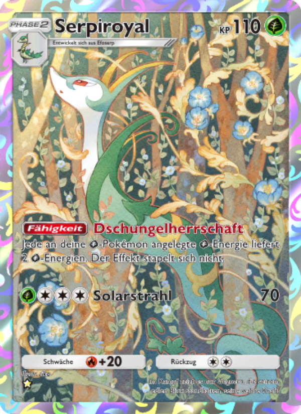 Serpiroyal 070 — Mythical Island (German Pokémon TCG card)