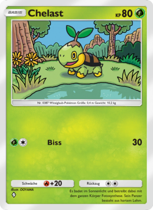 Chelast 010 — Space-Time Smackdown (German Pokémon TCG card)