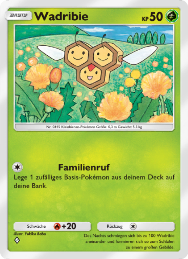 Wadribie 017 — Space-Time Smackdown (German Pokémon TCG card)