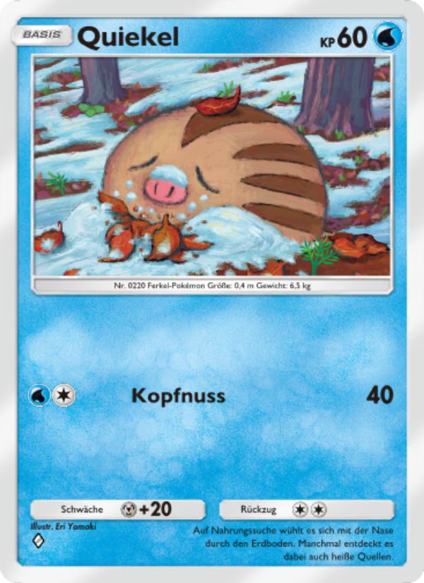Quiekel 031 — Space-Time Smackdown (German Pokémon TCG card)