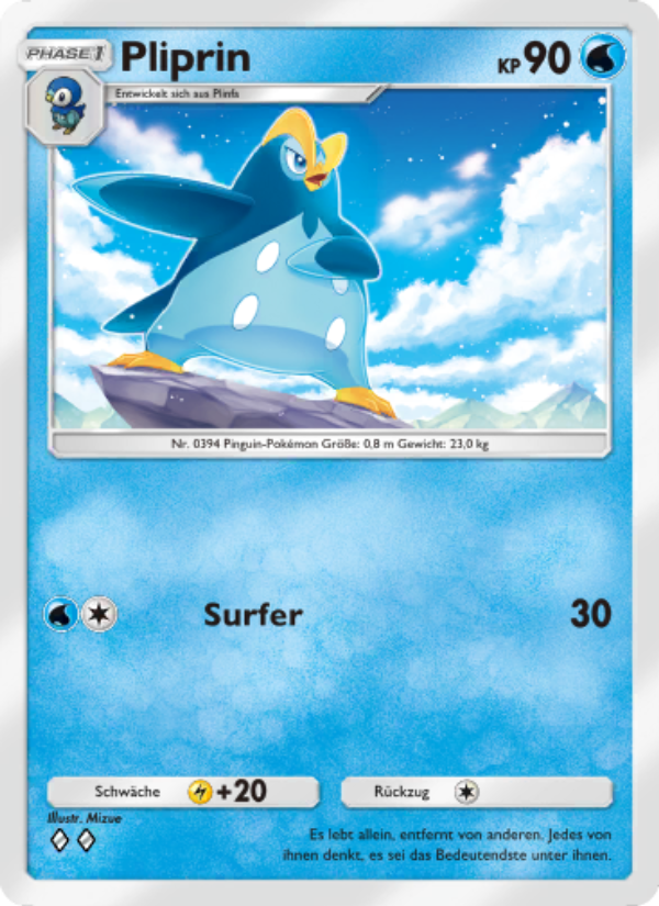 Pliprin 036 — Space-Time Smackdown (German Pokémon TCG card)