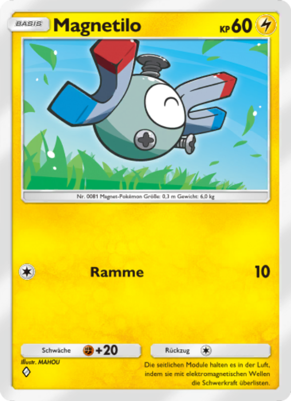Magnetilo 051 — Space-Time Smackdown (German Pokémon TCG card)