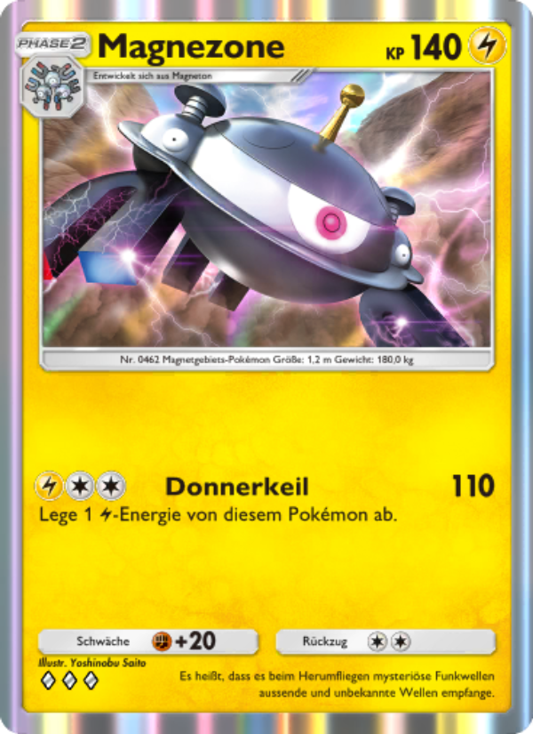 Magnezone 053 — Space-Time Smackdown (German Pokémon TCG card)