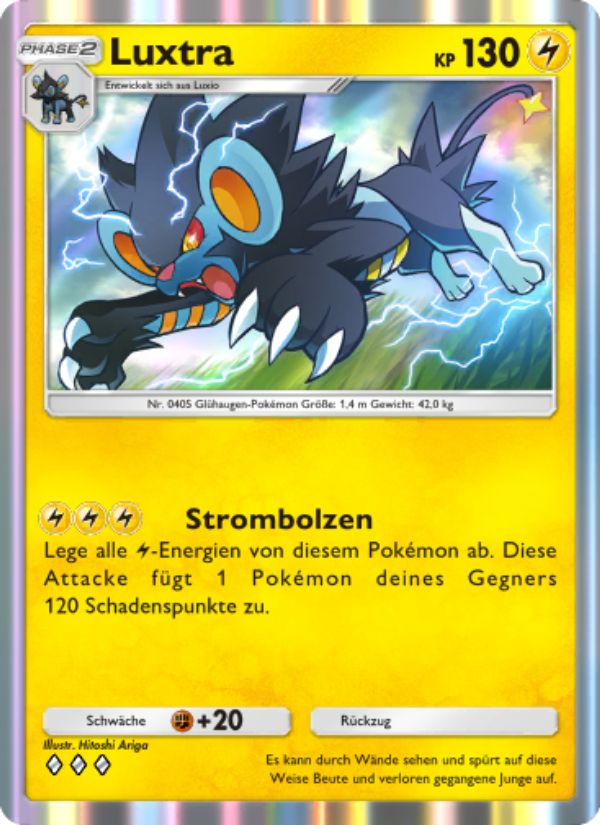 Luxtra 060 — Space-Time Smackdown (German Pokémon TCG card)